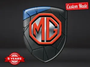 MG Emblèmes Entreprise Auto Résistants Qualité Universel